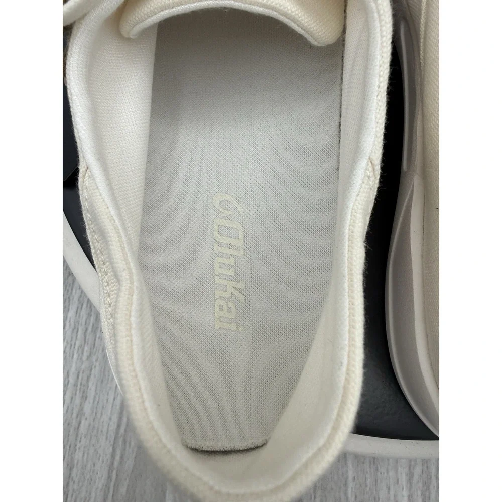 Olukai Tradewind Mens Size 10 Off White Casual Shoes Lightweight Canvas Sneakers